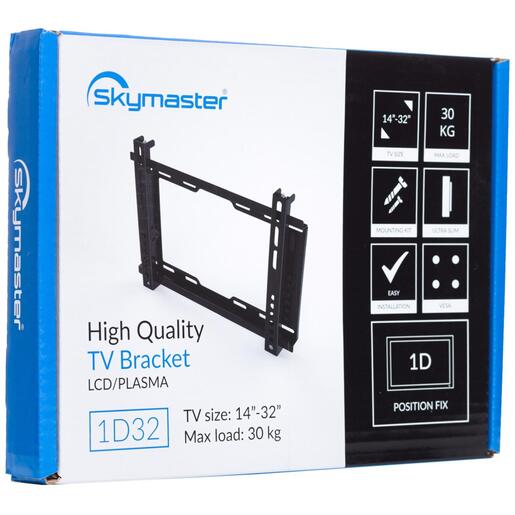 Skymaster Nosač za TV prijemnike 14"-32", ultra slim - 1D32