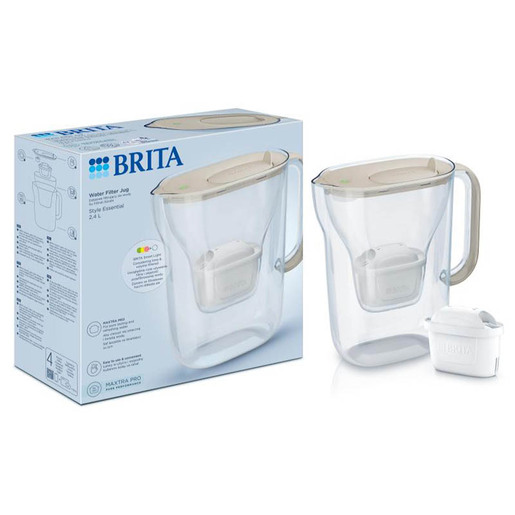 Brita Style Essential bokal za filtriranje vode 2,4L bež - 1058041