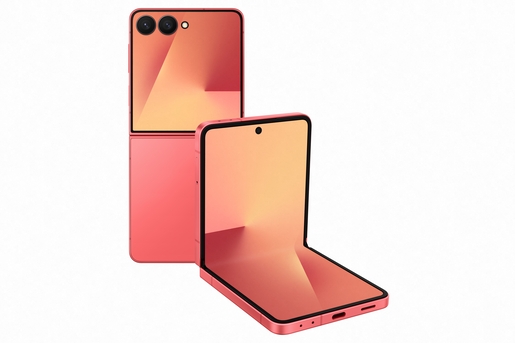 Samsung Galaxy Z Flip7 5G mobitel, 12+512 GB, SM-F766BZRHEUC, Coral Red