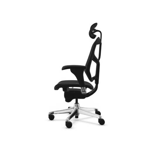 Stolica kancelarijska NS Enjoy mreža/krom ergonomska sa rukonaslonima crna