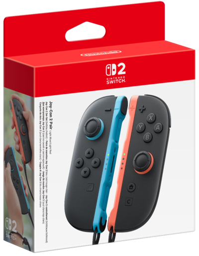 Nintendo Switch 2 Joy-Con Pair Light Blue & Light Red