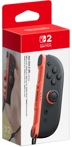 Nintendo Switch 2 Joy-Con Right Light Red