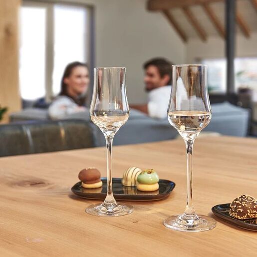 Leonardo set 6 čaša za rakiju Grappa Ciao+ 85 ml – čaše za fina pića, kristalno staklo