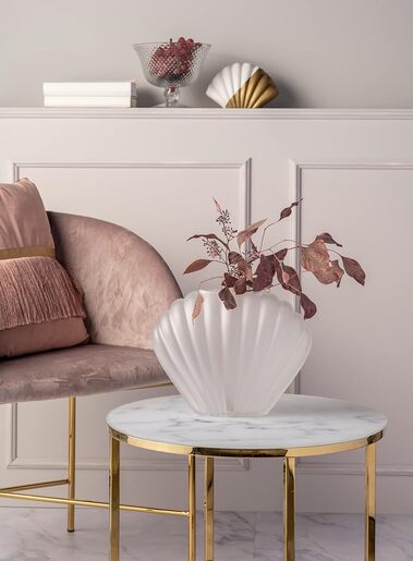 Leonardo vaza Poesia 22 cm školjka - ručno izrada