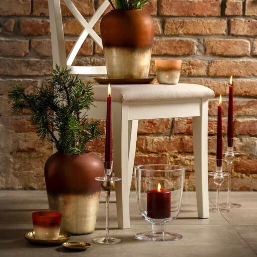 Leonardo vaza 27 cm smeđa CAPANNA