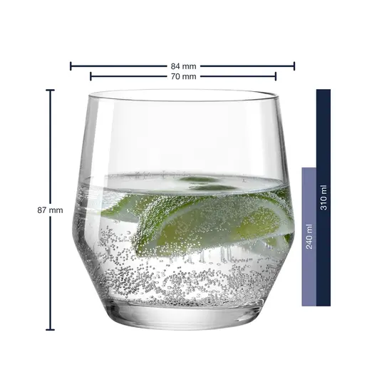 Leonardo set 6 čaša PUCCINI 310ml