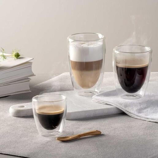 Leonardo set 2 termo čaše za Latte macchiato DUO 400 ml