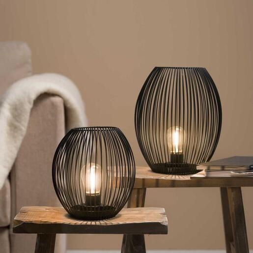 Leonardo fenjer sa LED diodom CASOLARE 18 cm crni