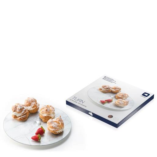 Leonardo oval TURN 33 cm okretni mramor