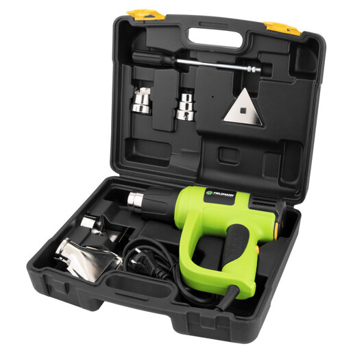 Fieldmann električni pištolj za vrući zrak 202001-E 2000 W SET