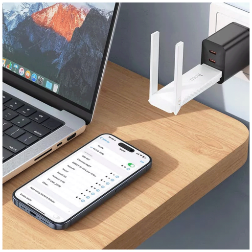 hoco. HI40 Portable WiFi - 4G mobilni WiFi router, USB, 150 Mbps