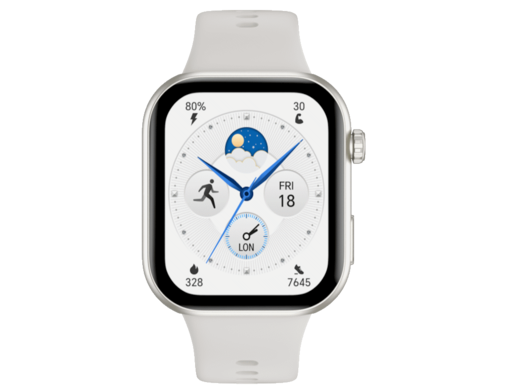 HONOR Choice Watch 2i Bijeli,1.85", AMOLED, 14 dana baterija, Bluetooth cpozivil, 109 Stipova sporta