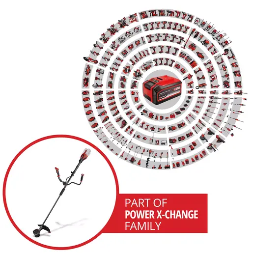 Einhell PXC aku trimer za travu s nožem GP-BC 36/430 Li BL-Solo