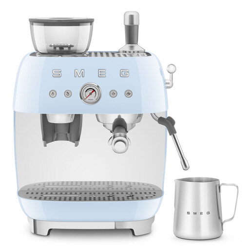Smeg aparat za espresso kafu EGF03PBEU, pastelno plavi