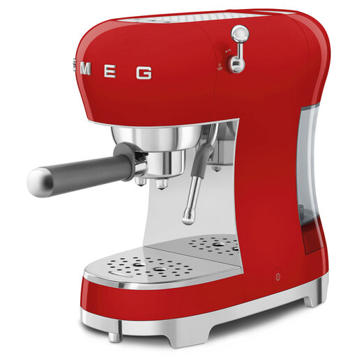 Smeg aparat za espresso kafu ECF02RDEU, crveni