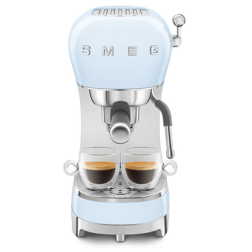 Smeg aparat za espresso kafu ECF02PBEU, pastelno plavi