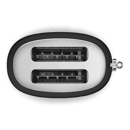 Smeg toster TSF01BLMEU, mat crni