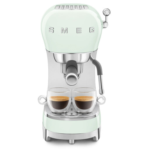 Smeg aparat za espresso kafu ECF02PGEU, pastelno zeleni
