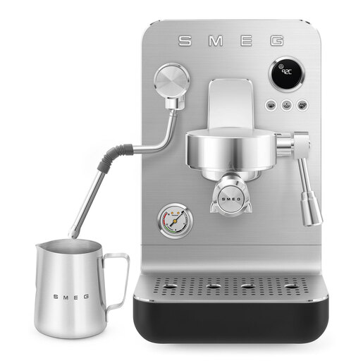 Smeg aparat za espresso kafu EMC02BLMEU MiniPro, crni