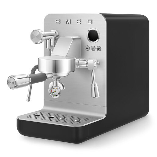 Smeg aparat za espresso kafu EMC02BLMEU MiniPro, crni