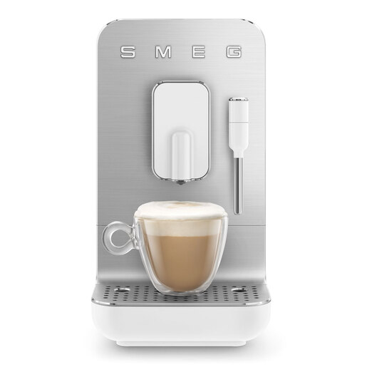 Smeg automatski aparat za espresso kafu BCC12WHMEU, bijeli mat