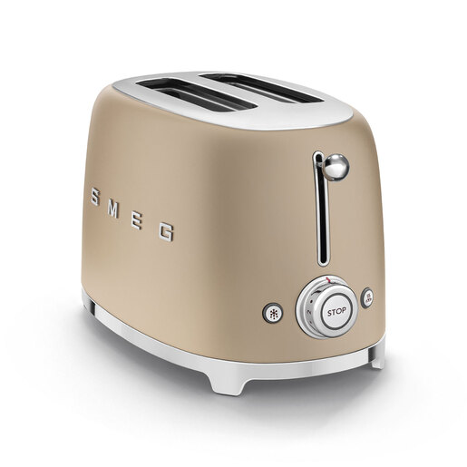 Smeg toster TSF01CHMEU, Champagne matt