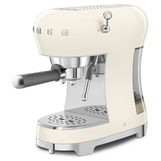 Smeg aparat za espresso kafu ECF02CREU, krem
