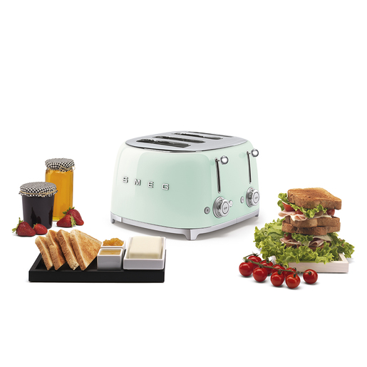 Smeg toster TSF03PGEU, pastelno zelena