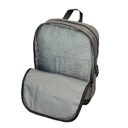 Movom ruksak za laptop 36 cm, Buster 5342222, sivi