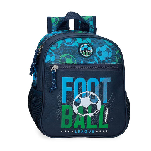 Roll Road školski ruksak 28 cm, Football 4882142, plavi