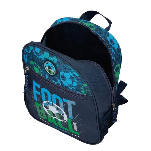 Roll Road školski ruksak 28 cm, Football 4882142, plavi