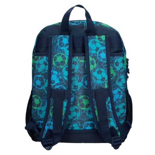 Roll Road školski ruksak 40 cm, Football 4882342, plavi