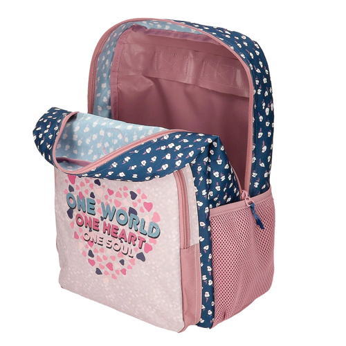 Roll Road školski ruksak 40 cm , One World