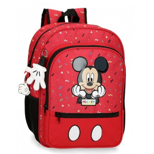 Disney školski ruksak 38 cm, Mickey Things, crveni
