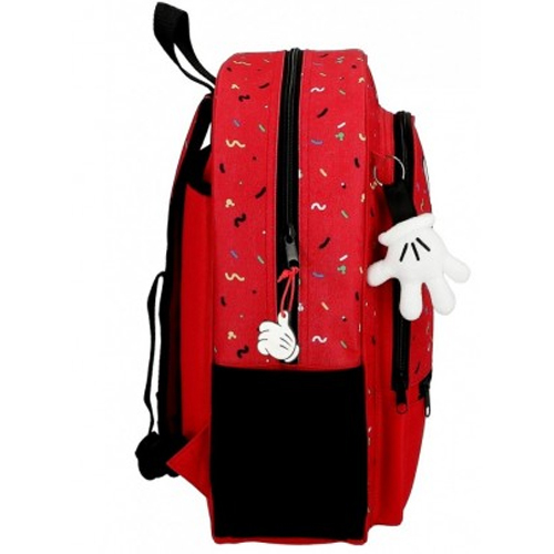 Disney školski ruksak 38 cm, Mickey Things, crveni