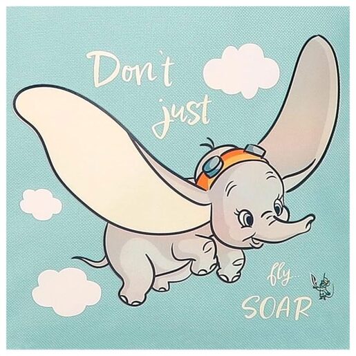 Disney školski ruksak 25 cm, Dumbo Fly 4412041, sv.plavi