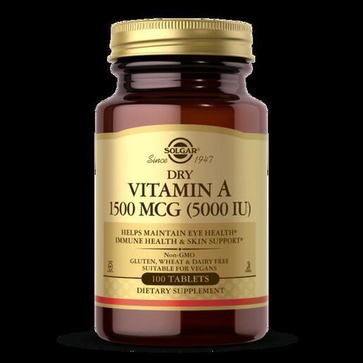 SOLGAR vitamin  A tablete 100