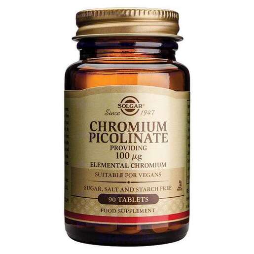 SOLGAR Krom pikolinat 100 µg a90