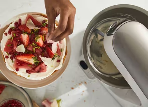 KENWOOD kuhinjski robot Titanium Chef Baker KVC65.001WH, 1200 W, 5 L, White