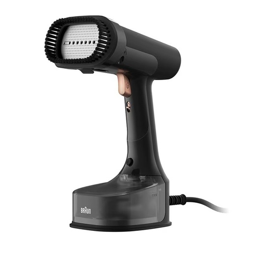 BRAUN vertikalna pegla na paru GS7077BK QuickStyle 7, Black/Copper