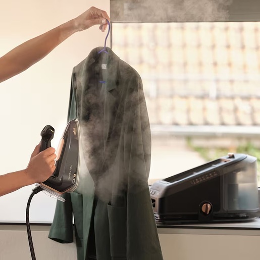 BRAUN parna stanica 12870021-IS7286BK CareStyle 7 Pro, 2700 W, 8 bara