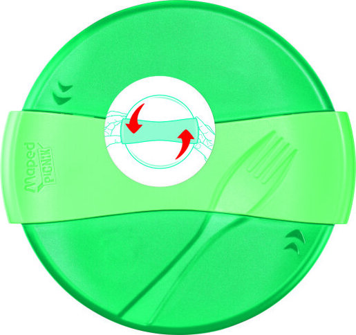 MAPED Kutija za užinu 1.4 l zelena ORIGINS