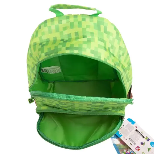 Pixie školski ruksak Minecraft PXB-16-95 zeleni