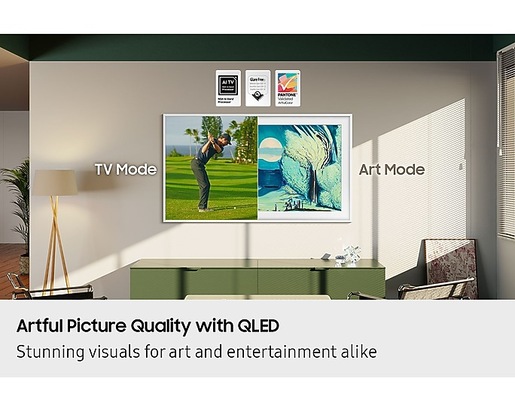 SAMSUNG QLED televizor QE65LS03FAUXXH, The Frame, Vision AI Smart TV, HDR 10+, NQ4 AI Gen2 Procesor