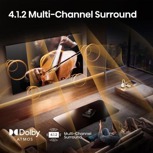 Hisense Mini LED televizor 65U8Q, 4K Ultra HD, Smart TV, VIDAA , Hi-View AI Engine PRO,4.1.2 Surround, 165Hz Game Mode Pro, Crni