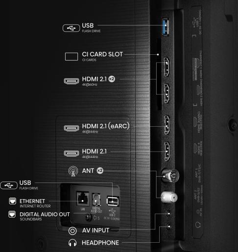 Hisense QLED televizor 75E7Q PRO, 4K Ultra HD, Smart TV, VIDAA U8.5 Smart OS, 144Hz VRR,Dolby Atmos, DTS Virtual X decoding