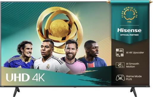 Hisense LED televizor 75A6Q, 4K Ultra HD, Smart TV, VIDAA Smart OS, Dolby Vision, Game Mode PLUS, Crni