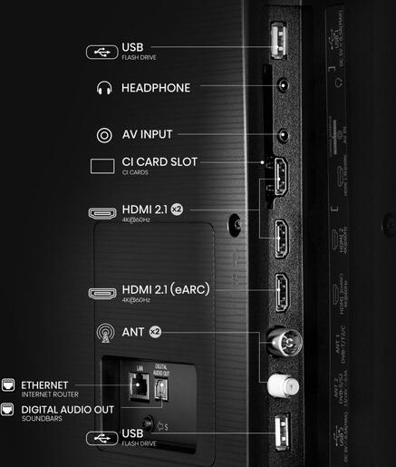 Hisense LED televizor 75A6Q, 4K Ultra HD, Smart TV, VIDAA U8.5 Smart OS, Dolby Vision, Game Mode PLUS, Crni