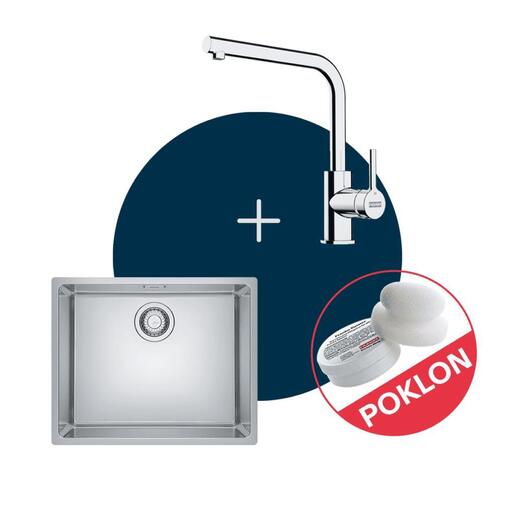 Franke set sudoper Maris MRX 110-50 + česma LINA L