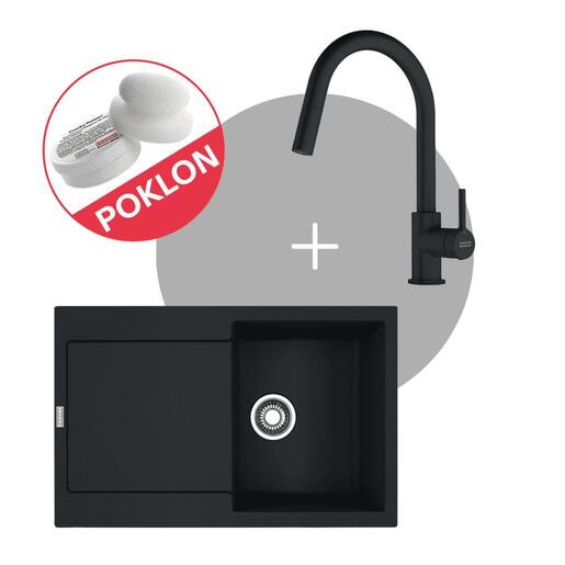 Franke set sudoper Maris MRG 611 + česma LINA DOCCIA